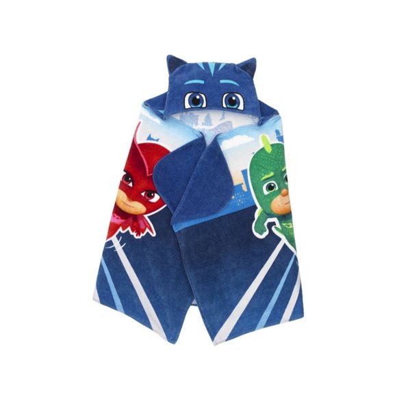 PJ MASK Kids Catboy Hooded Bath Towel - Picture 4 of 10